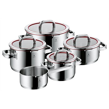 Function 4 Red 5pce Cookware Set